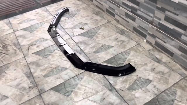 Customised Splitter installation on my vw polo смотреть онлайн