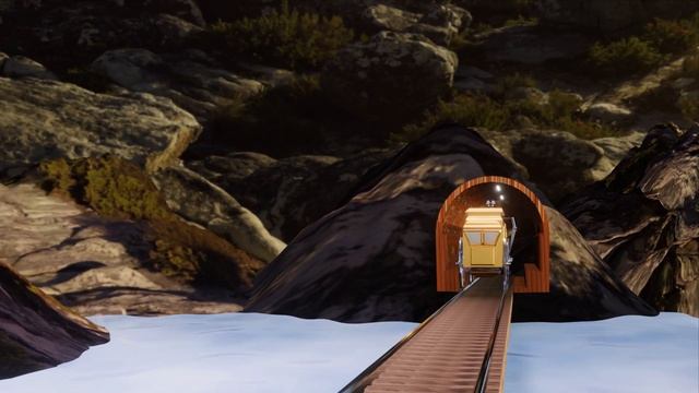 Wheels On The Train Go Round And Round | Blender VFX Train Animation | Nursery Rhymes For Children смотреть онлайн