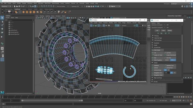 UVing in Maya смотреть онлайн