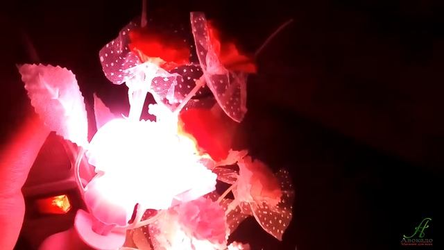 Ночник "Цветник с грибами" смотреть онлайн