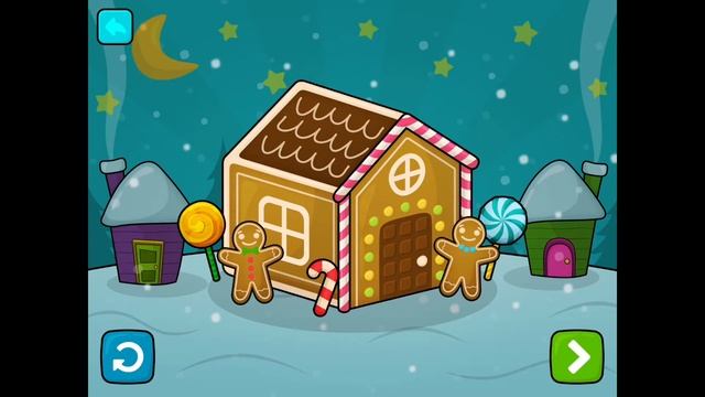 🎮 BIMI BOO Toddler Puzzle Games For Kids | Part 8 - CHRISTMAS смотреть онлайн