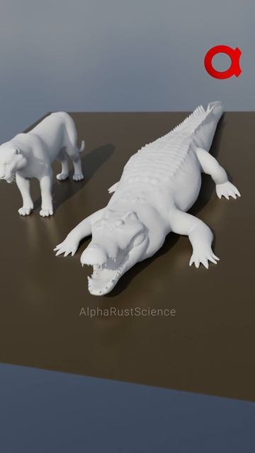 Крокодил и тигр в Раст. Первый взгляд смотреть онлайн