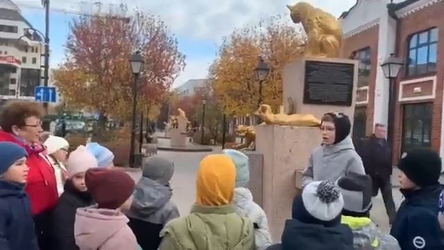 Тюмень. Сквер сибирских кошек смотреть онлайн