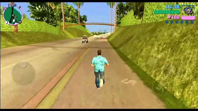 GTA Vice City: Walk Across The Map Time Lapse