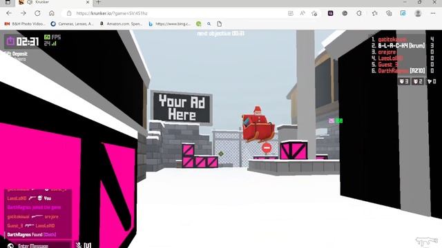 Obtaining Festive Flyer in Krunker.io ( New Christmas Pet) смотреть онлайн