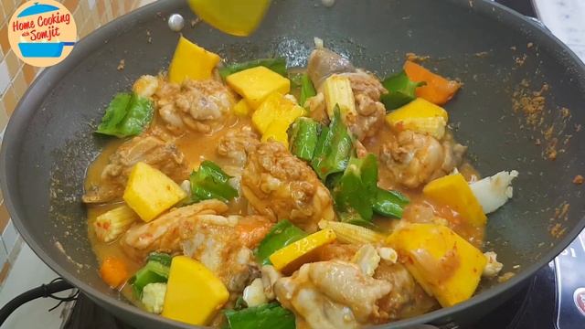 Healthy & Spicy Vegetable Soup with Chicken Recipe смотреть онлайн