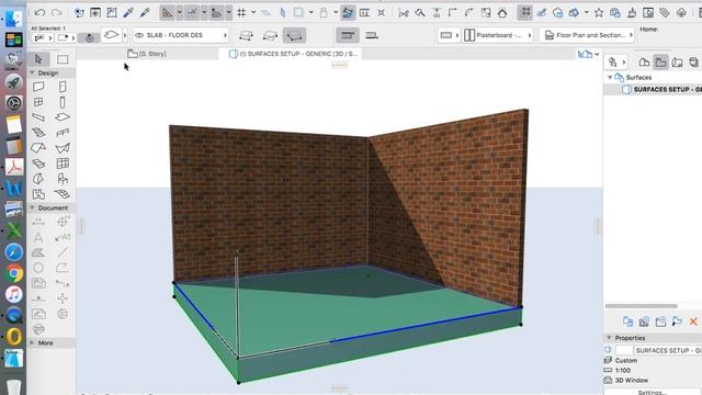 ArchiCAD Surfaces - scene test render 1 смотреть онлайн
