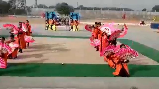 A Korean Dance form in Kimono Dance Costume performed in Annual Sports Day Function of KV NSG смотреть онлайн