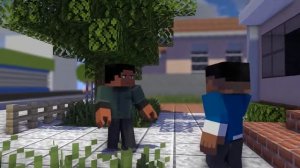 Lamar Roast Franklin But It's In Minecraft. Mine-Imator Animation Sensor version.