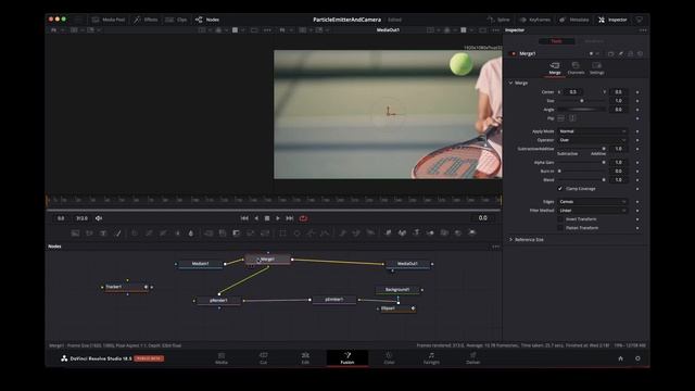 Master Object Tracking and Particle Emitter in Davinci Resolve смотреть онлайн