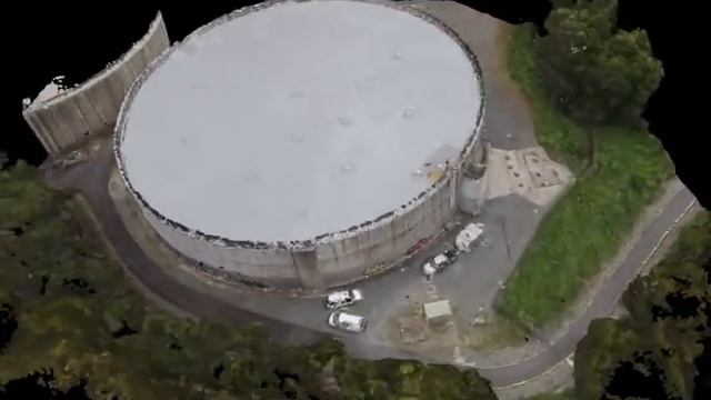 2 Point - Virtual Flyover of Water Tower 3d model (point cloud) смотреть онлайн