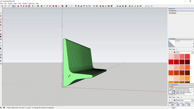 Create a Bench with Slicer in SketchUp - SketchUp Quick Tutorials смотреть онлайн