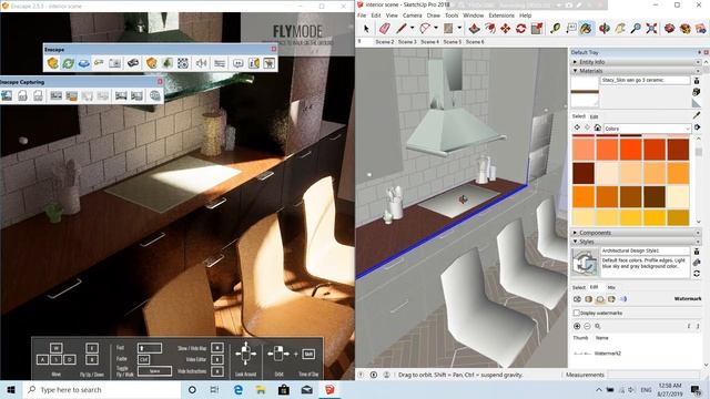Easy Render Using Sketchup 2018 + Enscape3d #1 смотреть онлайн