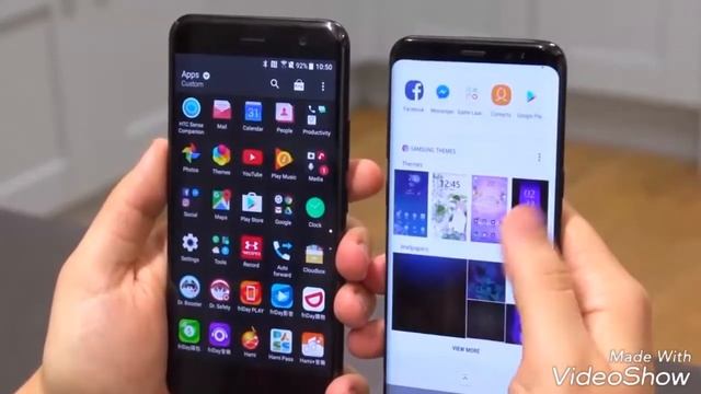 HTC u11 vs Samsung S8 different смотреть онлайн