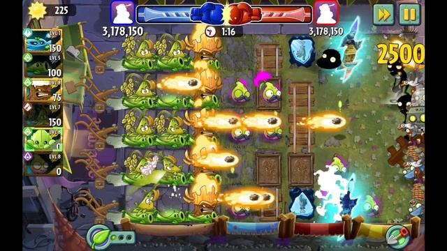 Plants Vs Zombies 2 Arena S32 Week 184 Over 5.6 Mill No Premium Loadout (Power Vine) смотреть онлайн