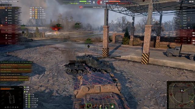 #106 10 уровень FV217 Badger Студзянки 14400 урона 6 фрагов 4K UHD смотреть онлайн