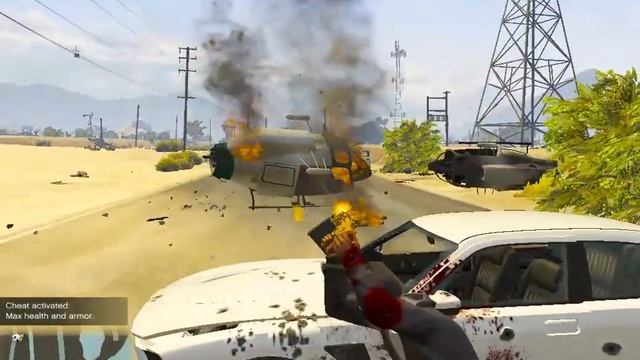 GTA 5: LSSD Vs. Franklin (720p) Alamo Sea (Blaine County, San Andreas) смотреть онлайн