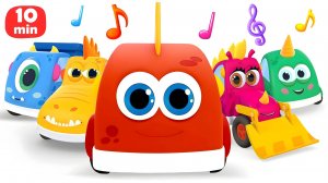 Песенки про машинки: мультики МОКАС для малышей. Поём все вместе!