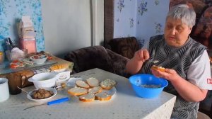 Мама пенсионерка всегда накормит вкусной едой семью Один деревенский день в деревне ПОДВАЛ ИЛЬИЧА