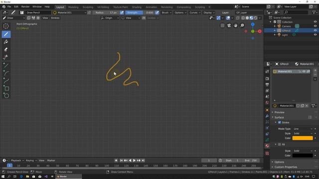 Blender 2.80 Grease Pencil Temel Özellikler [Turkish] смотреть онлайн