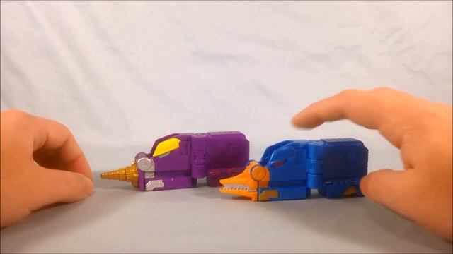 Doubutsu Sentai Zyuohger Zyuoh Cube Weapon EX Shimauma (Zebra) & Kamonohashi (Platypus) Set Review