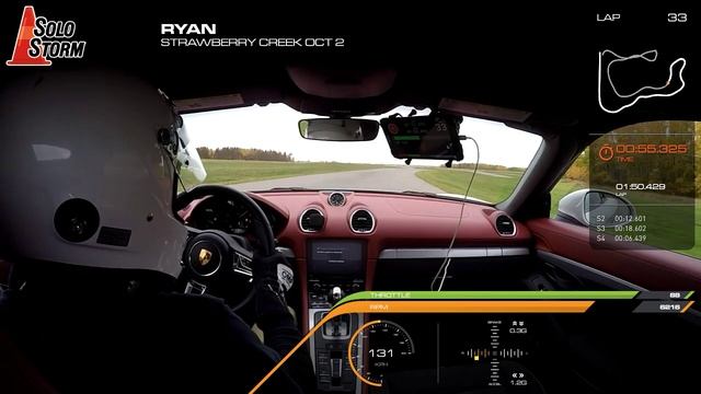 2021-10-02 Strawberry Creek Raceway - 1:51.09 - 2021 Porsche 718 Boxster Spyder PDK Track Day смотреть онлайн