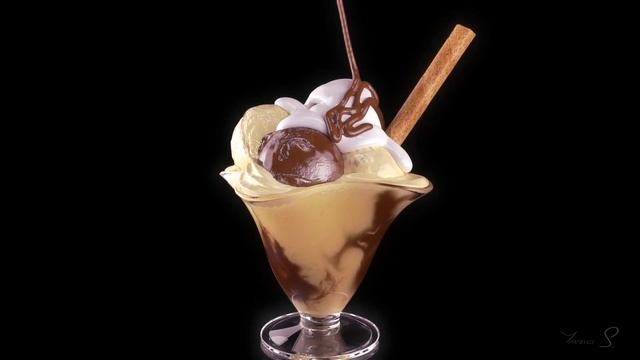 3ds max İce Cream Render смотреть онлайн