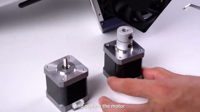 Замена мотора оси Z на 3D принтере Anycubic Photon M3 Plus