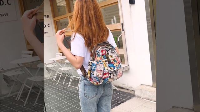 2022#Fashion#Women Backpack#Multifunctional Bag#Travel Backpack#Large Capacity#Student School Bags смотреть онлайн