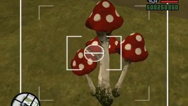 GTA SA: Ryder mushrooms. смотреть онлайн