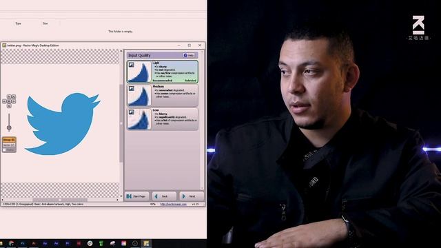 طريقة تحويل أي صورة الى فيكتور 😯 | Easily Convert JPG to Ai, EPS Vectors смотреть онлайн