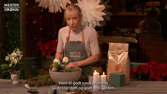 DIY: Lag en lekker julegruppe i lyse fargetoner смотреть онлайн