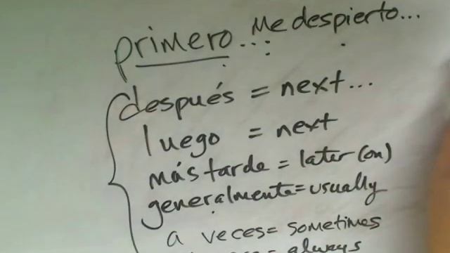 Asking and Answering Questions in Spanish, Part 8: Daily Routine Questions смотреть онлайн
