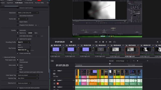 EXPORT Video Setting For YOUTUBE in DaVinci Resolve 18.6 смотреть онлайн