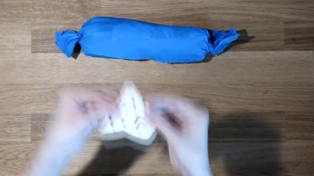 упаковка подарков на Новый год - снежинка, Gift Packing - Snowflake