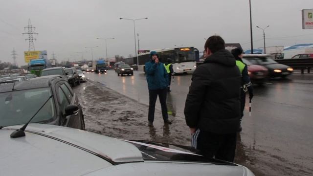 Акция протеста "НЕТ ПЛАТОНУ" Москва М5 19.11.2015 г. смотреть онлайн