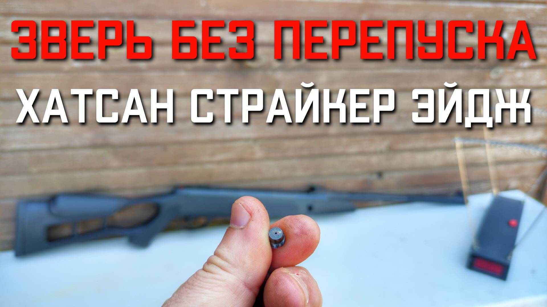 Пневматическая винтовка Хатсан Страйкер Эйдж ЗВЕРЬ БЕЗ ПЕРЕПУСКА #hatsan #hatsanedge #хатсан смотреть онлайн