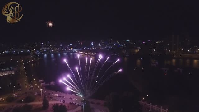 "Юбилейный" - праздничный салют смотреть онлайн