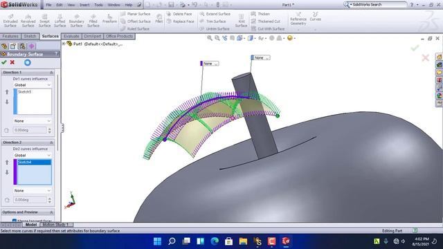 Modeling An Apple In Solidworks смотреть онлайн