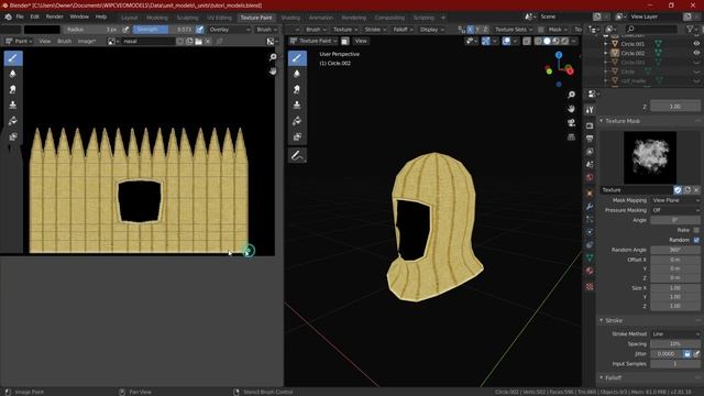Nasal Helm and Coif Blender Texturing Guide смотреть онлайн