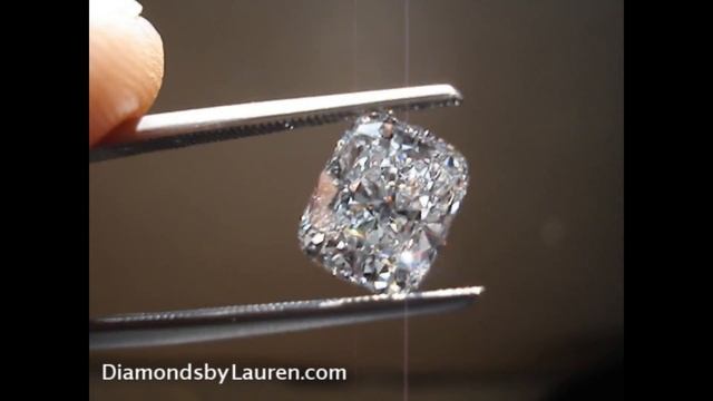 2.04carat E Color VS2 Cushion Cut Diamond GIA Report смотреть онлайн