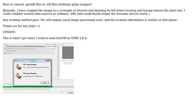 GIS: How to convert .geotiff --＞ .tiff? (2 Solutions!!) смотреть онлайн