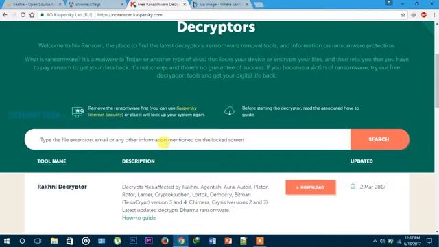 How to Decrypt Ransomware for Free | முற்றிலும் இலவசமான வழி | SkyLimit Tech Tamil - தமிழில் смотреть онлайн