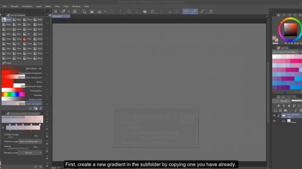 Importing Gradients In Clip Studio Paint