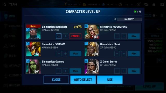 Black Bolt Level 70 To Level 80 Build Cost Information For Beginners - F 2 P - Marvel Future Fight смотреть онлайн