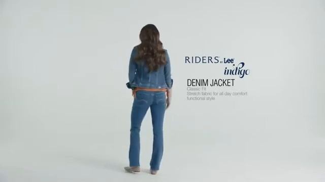 Riders by Lee Indigo Women's Denim Jacket | Amazon Women's Coats Shop # cyber monday deals смотреть онлайн
