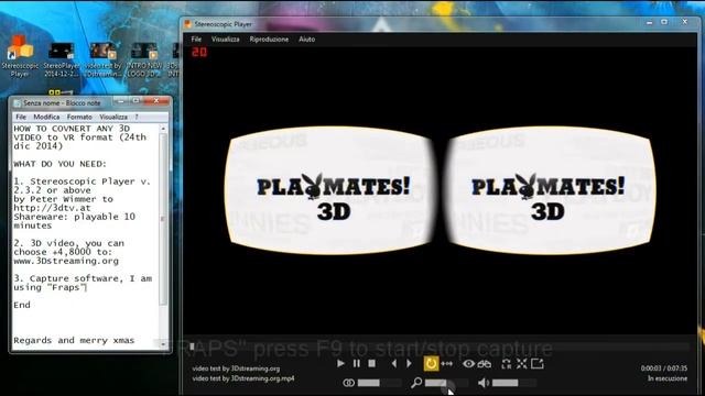 How To Convert Any 3D Video Movie To Virtual Reality (VR) Format 2015