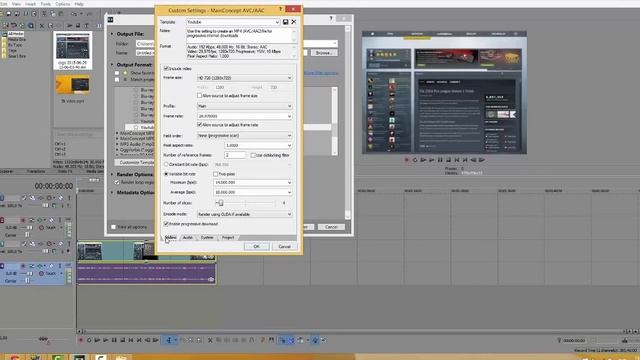 Vegas Pro 13 İle Render ayarları yapımı. смотреть онлайн