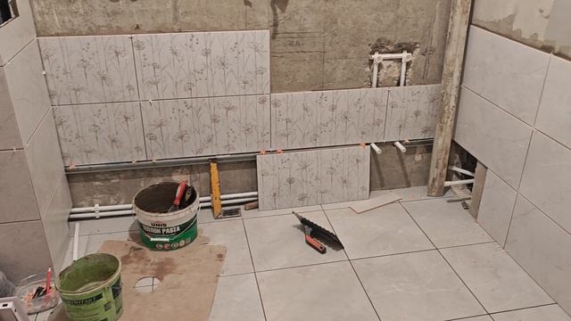 Видео обзор ремонта, сан.узел.