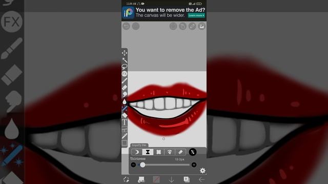 Ibis Paint X tutorial on how to draw teeth! #viral #trending #drawing #tutorial #teeth #dental смотреть онлайн